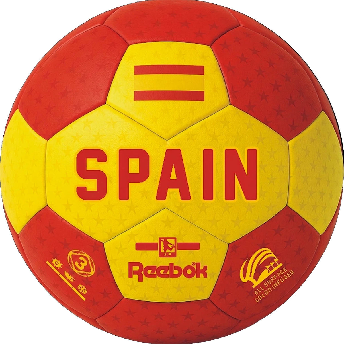 Reebok Fotboll World Cup Spanien röd/gul