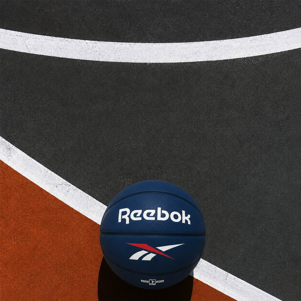 Reebok Basketboll Club navy/vit/röd