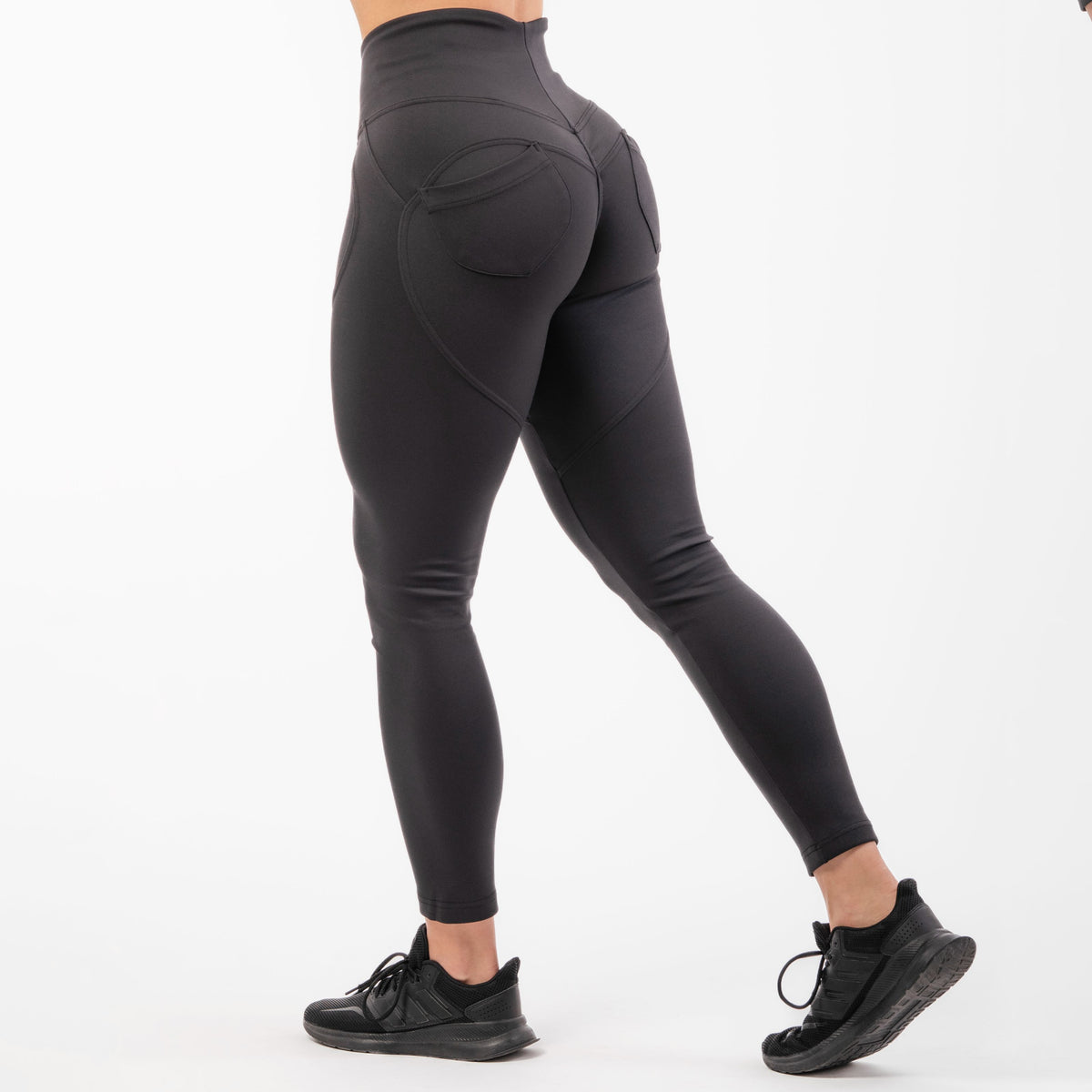 NEBBIA High Waist Bubble Butt Lifting Pants, black