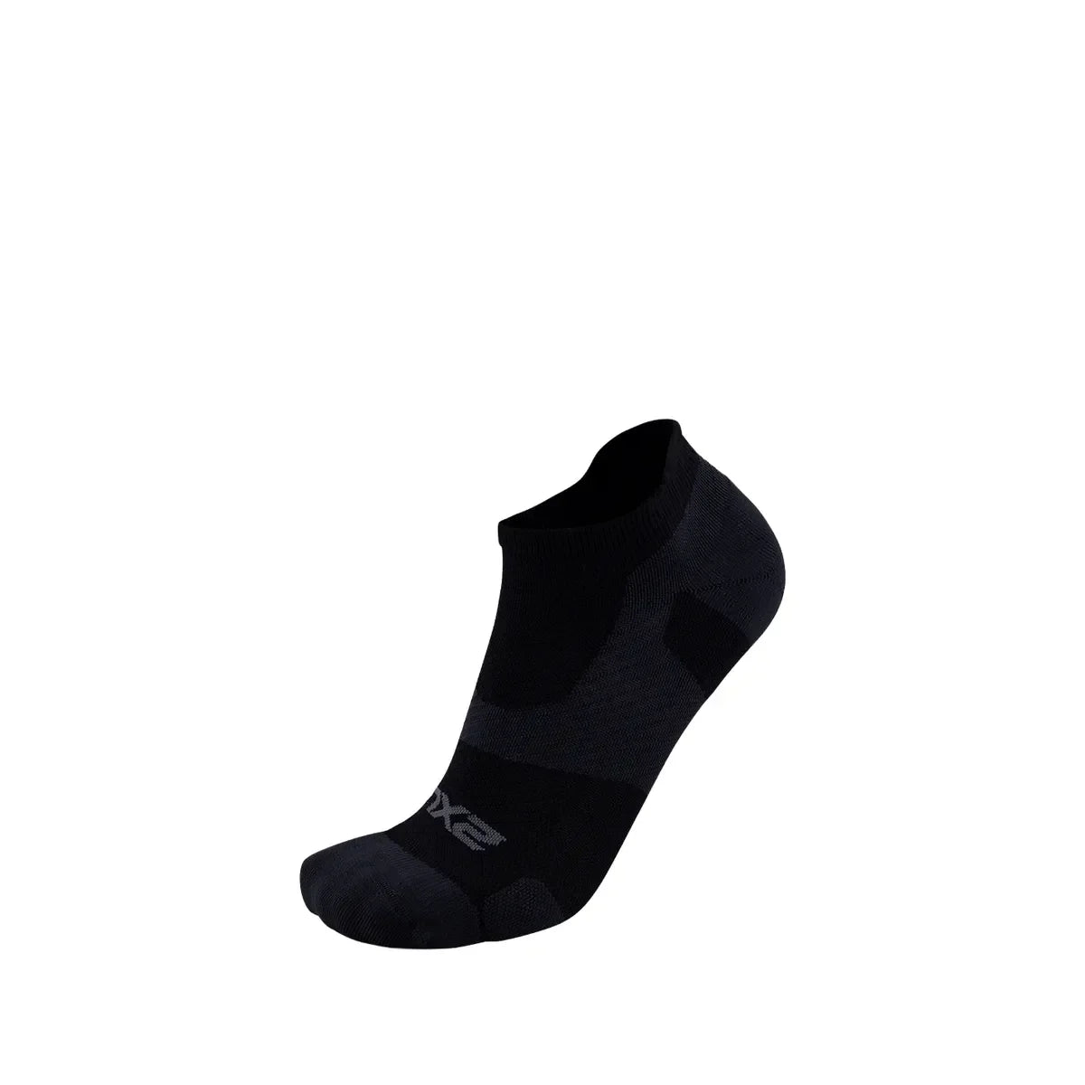 2XU VECTR LIGHT CUSHION NO SHOW SOCKS Black/Titanium