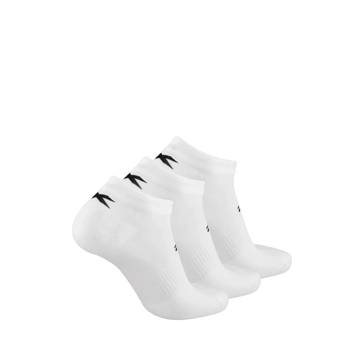 2XU ANKLE SOCKS 3 PACK White/Black