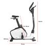 GB3.0 Exercise Bike, Black-White
