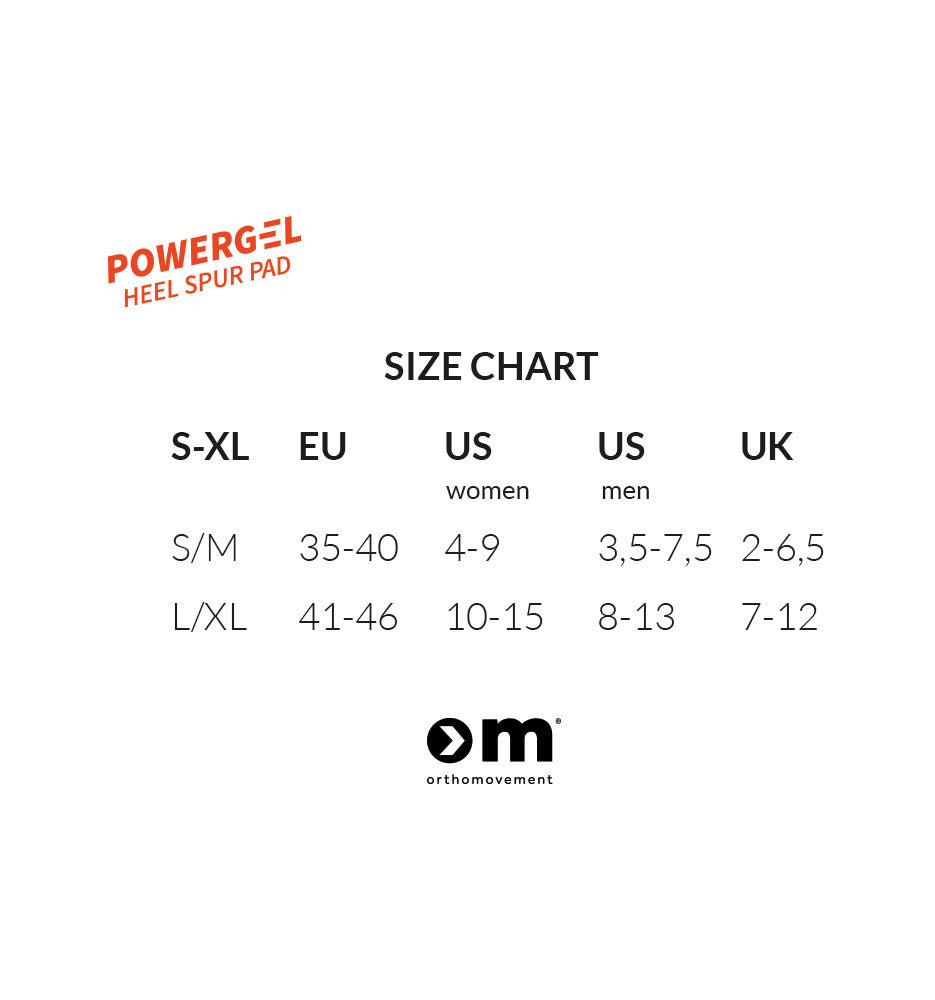 OM Powergel Heel Spur Pad