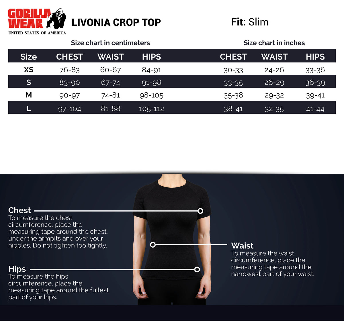 Gorilla Wear Livonia Crop Top, beige