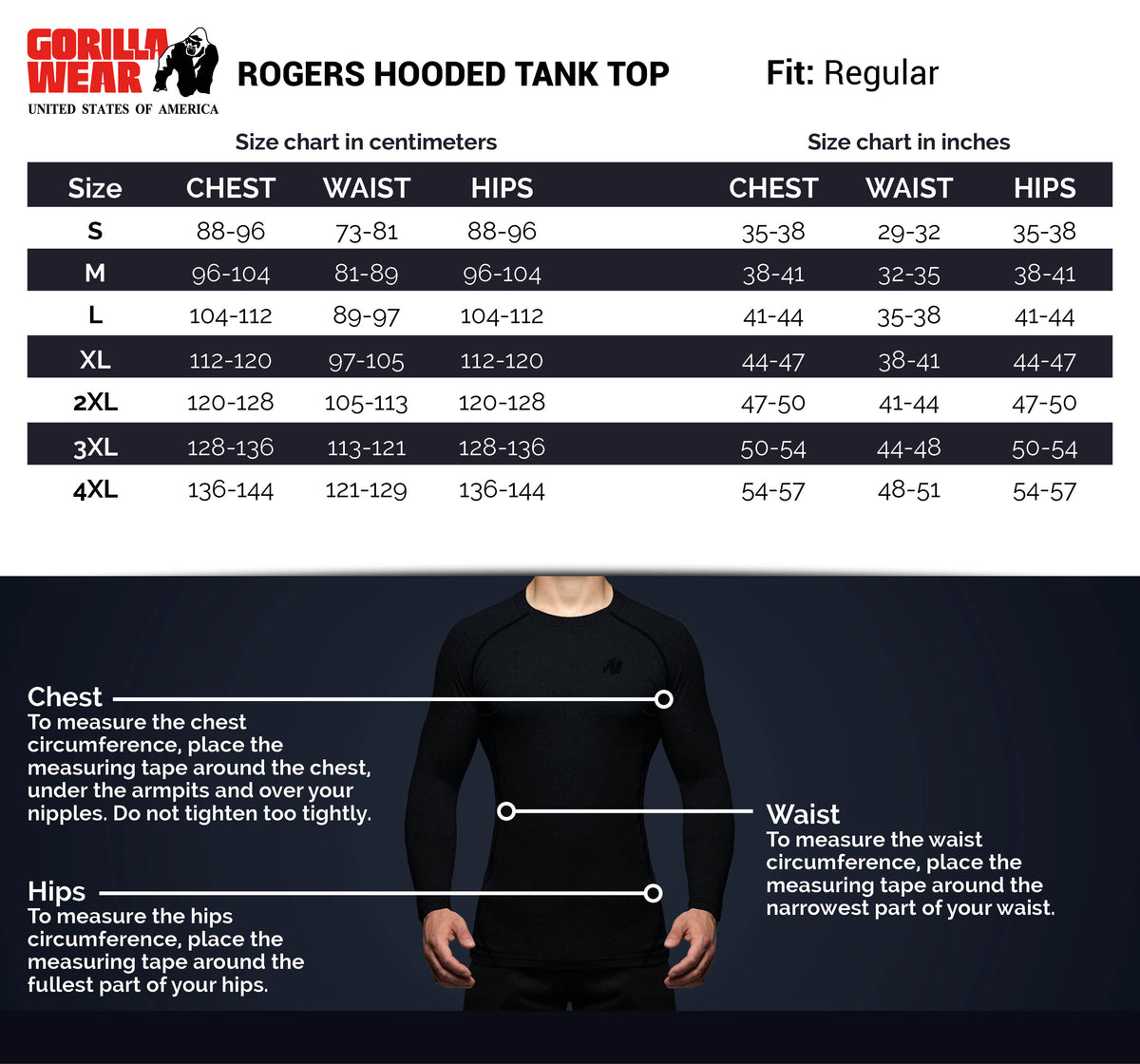 Gorilla Wear Rogers Hooded Tank Top, grey melange