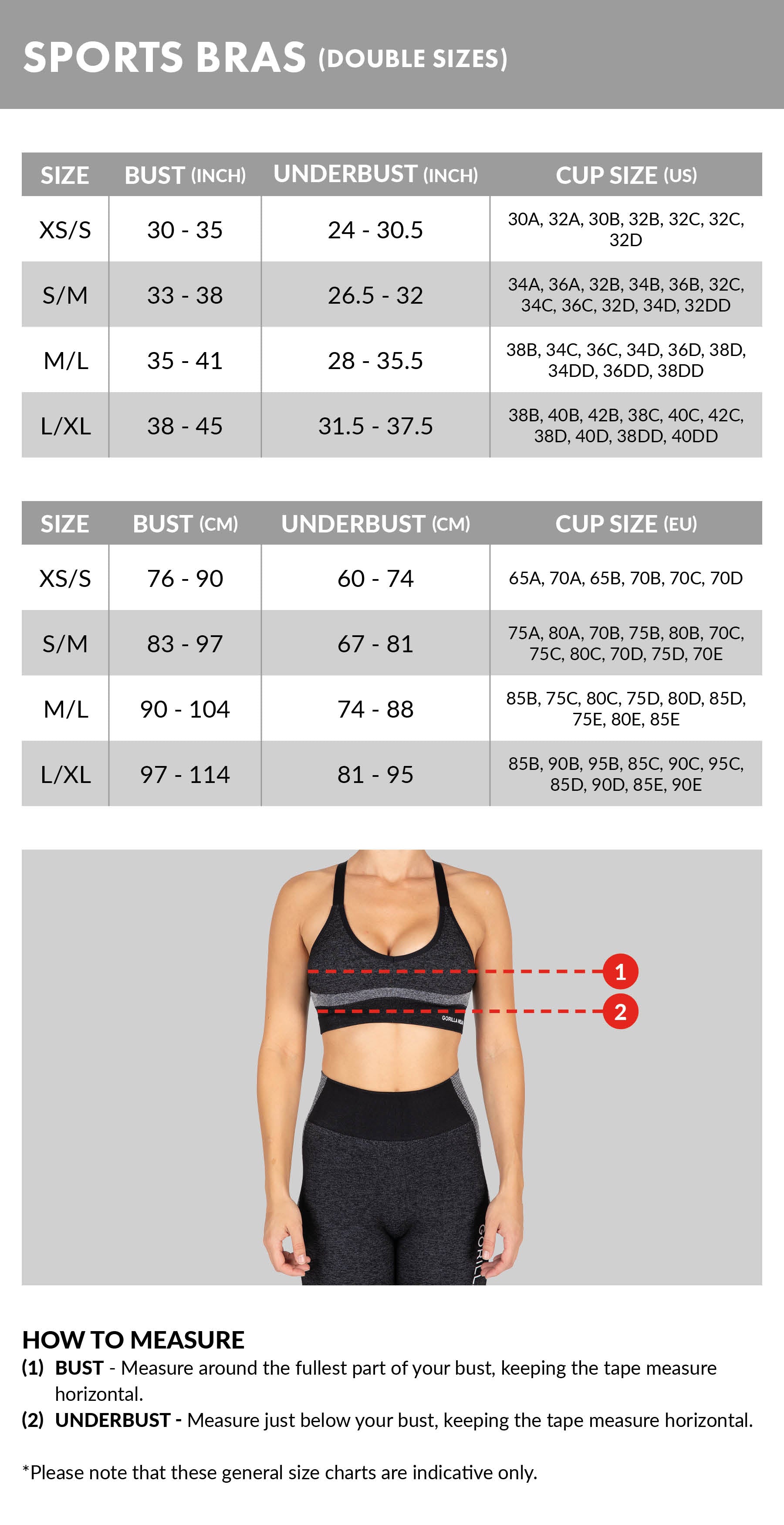 Gorilla Wear Olivia Seamless Sports Bra, peach