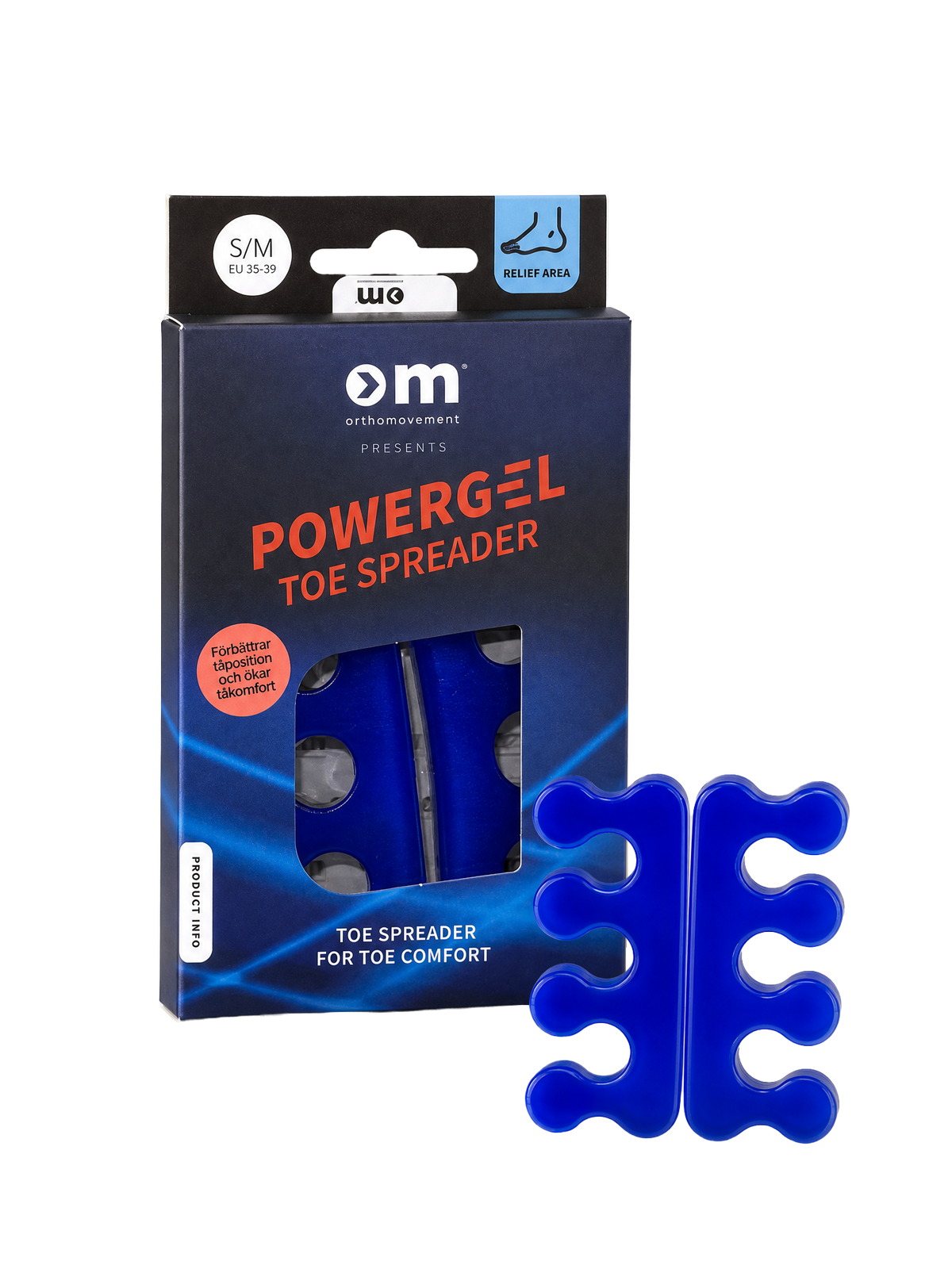OM Powergel Toe Spreader