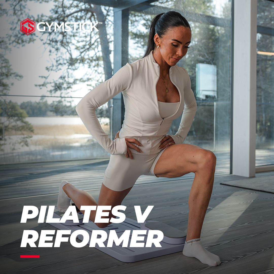 GYMSTICK Pilates V Reformer Board, Wild Lavender
